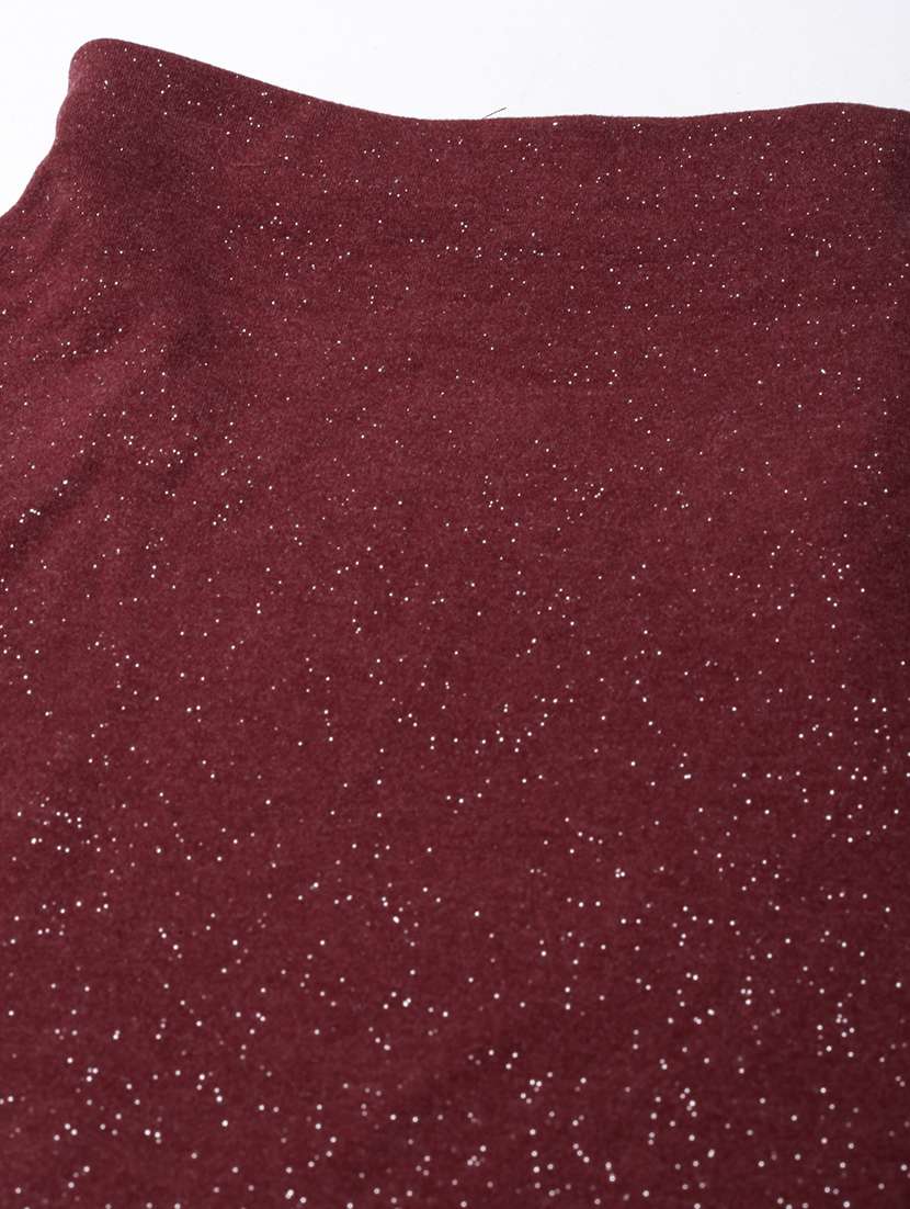 women maroon solids long sleeves top - 21023761 -  Standard Image - 7