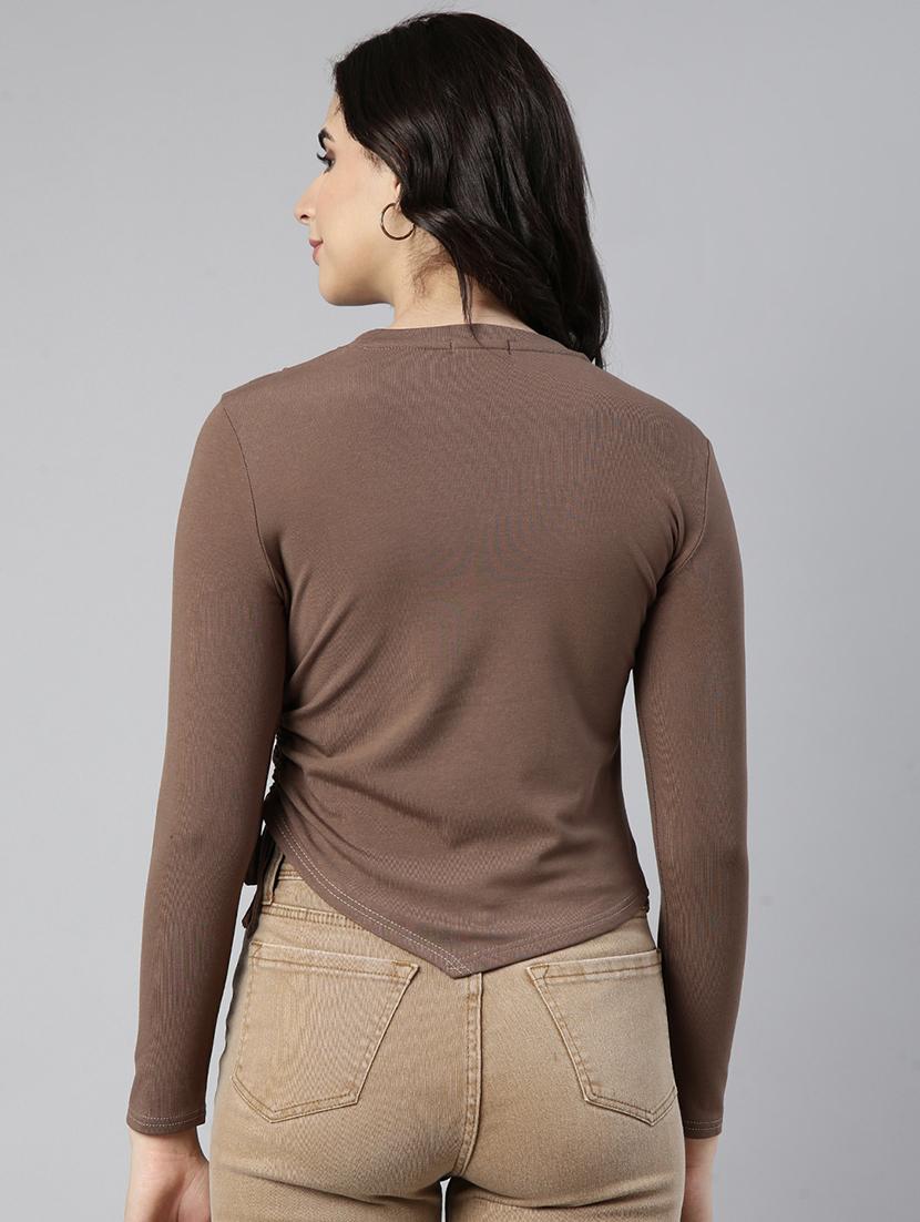 brown acrylic regular top - 21023764 - Standard Image - 2