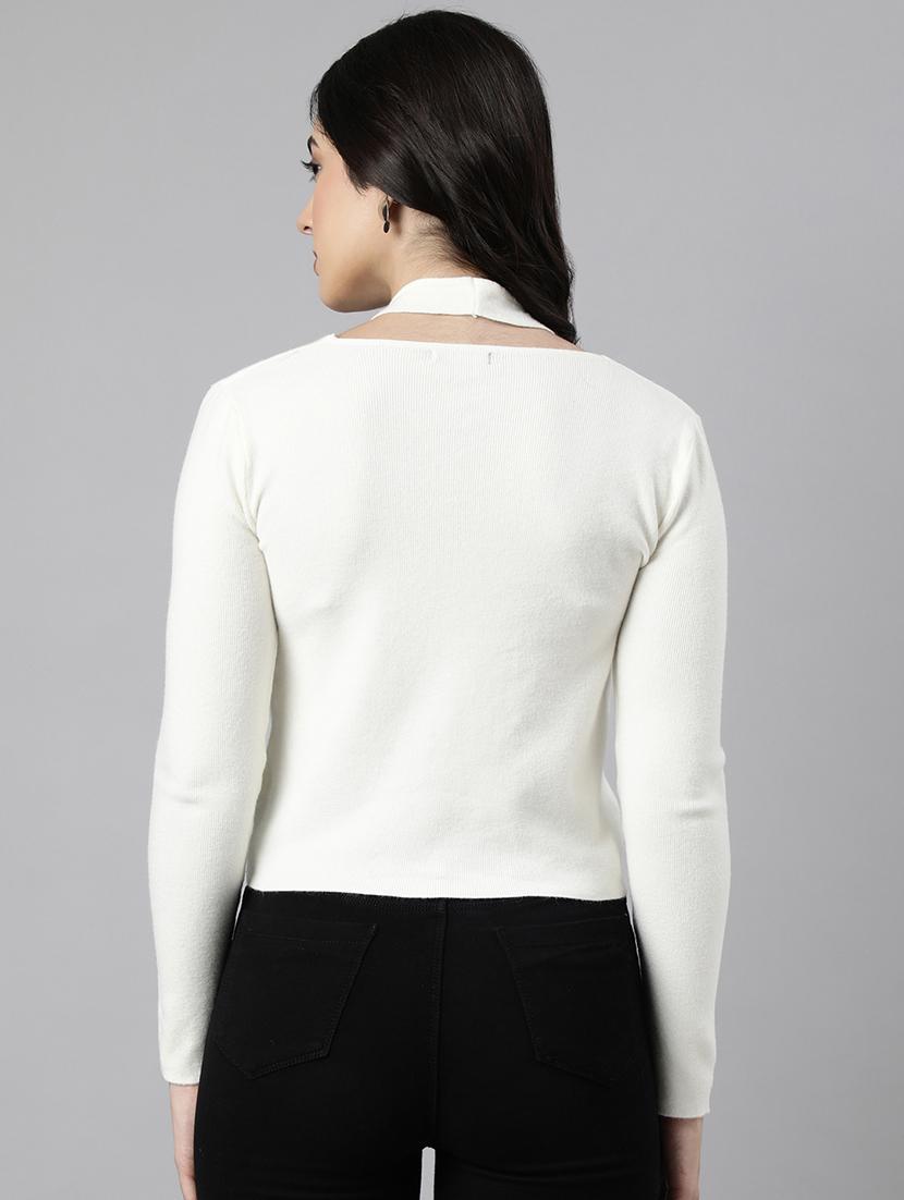 cream acrylic regular top - 21023782 - Standard Image - 2