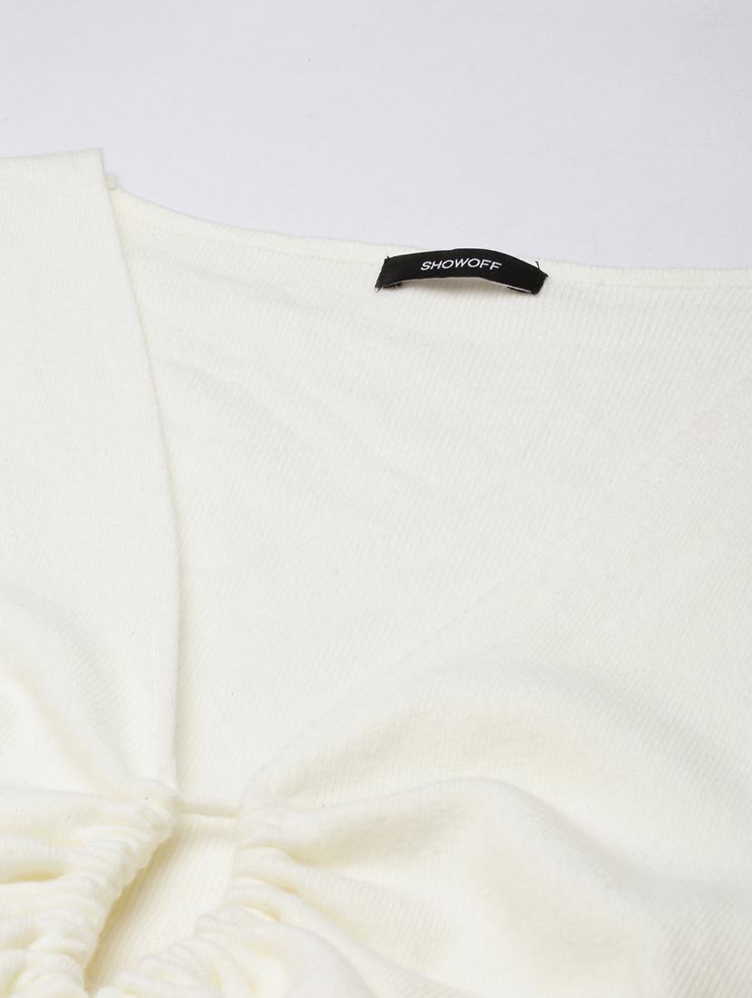 cream acrylic regular top - 21023782 - Standard Image - 7
