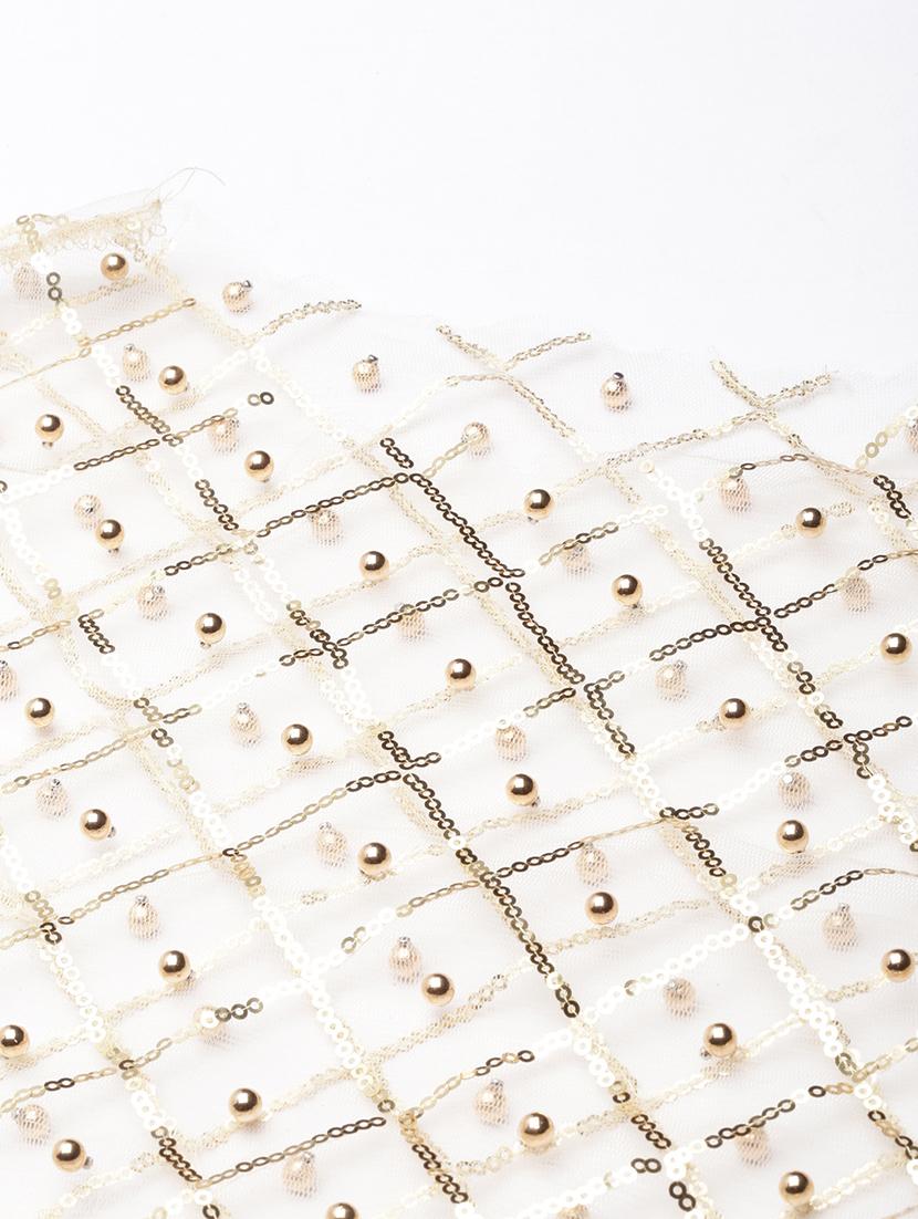 women beige embellished crop top - 21023804 - Standard Image - 7