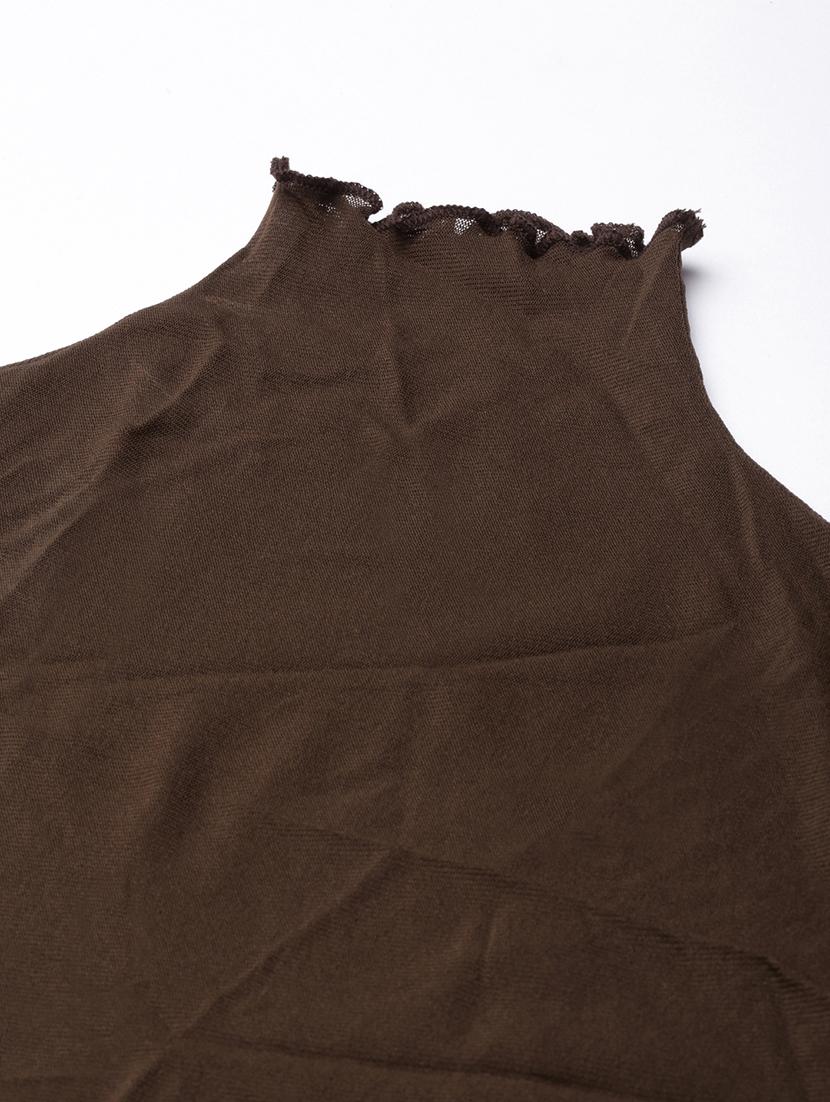 olive net regular top - 21023842 - Standard Image - 7