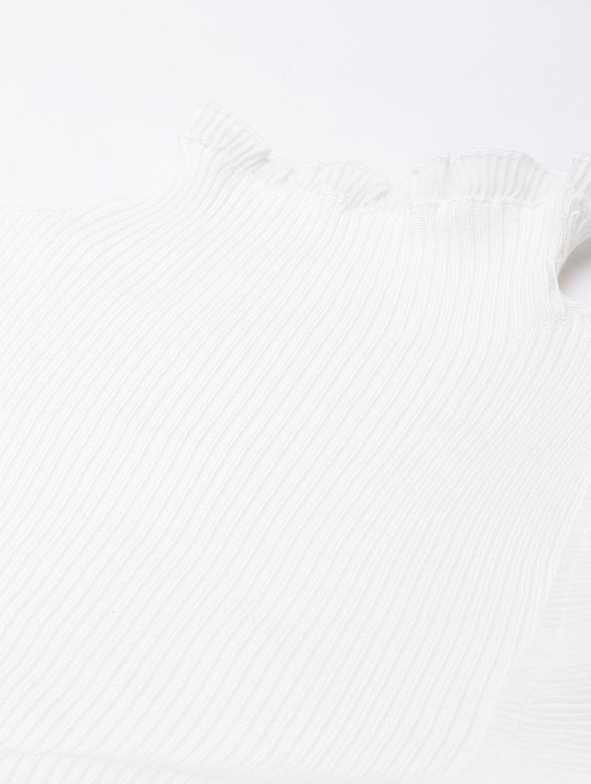 off white acrylic regular top - 21023874 - Standard Image - 7