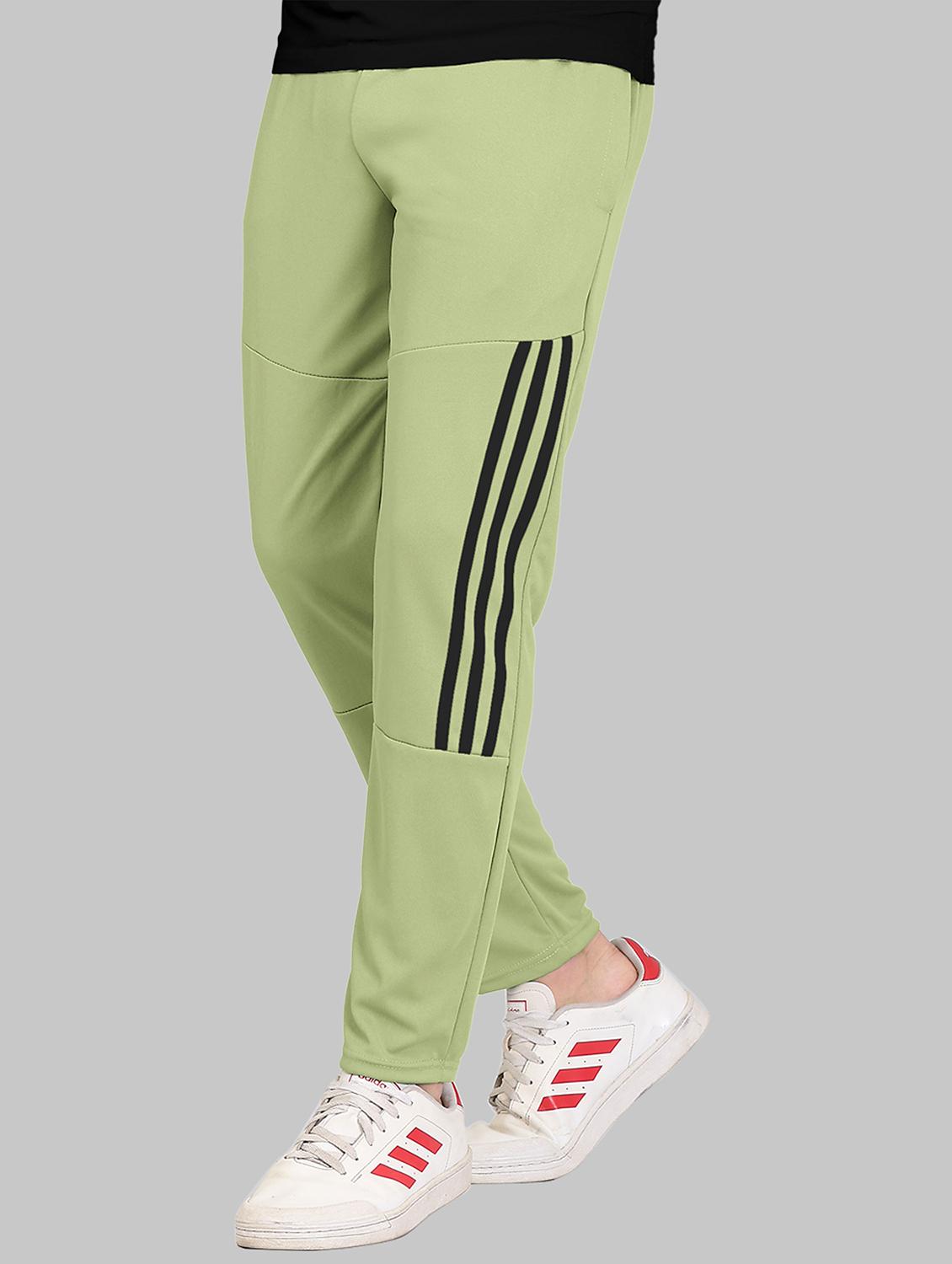 green polyester full length track pant - 21029970 - Standard Image - 2