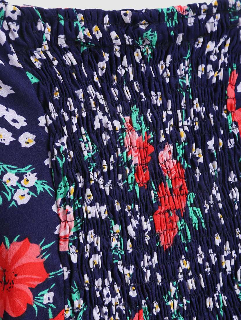 kids floral printed frock - 21031652 - Standard Image - 2