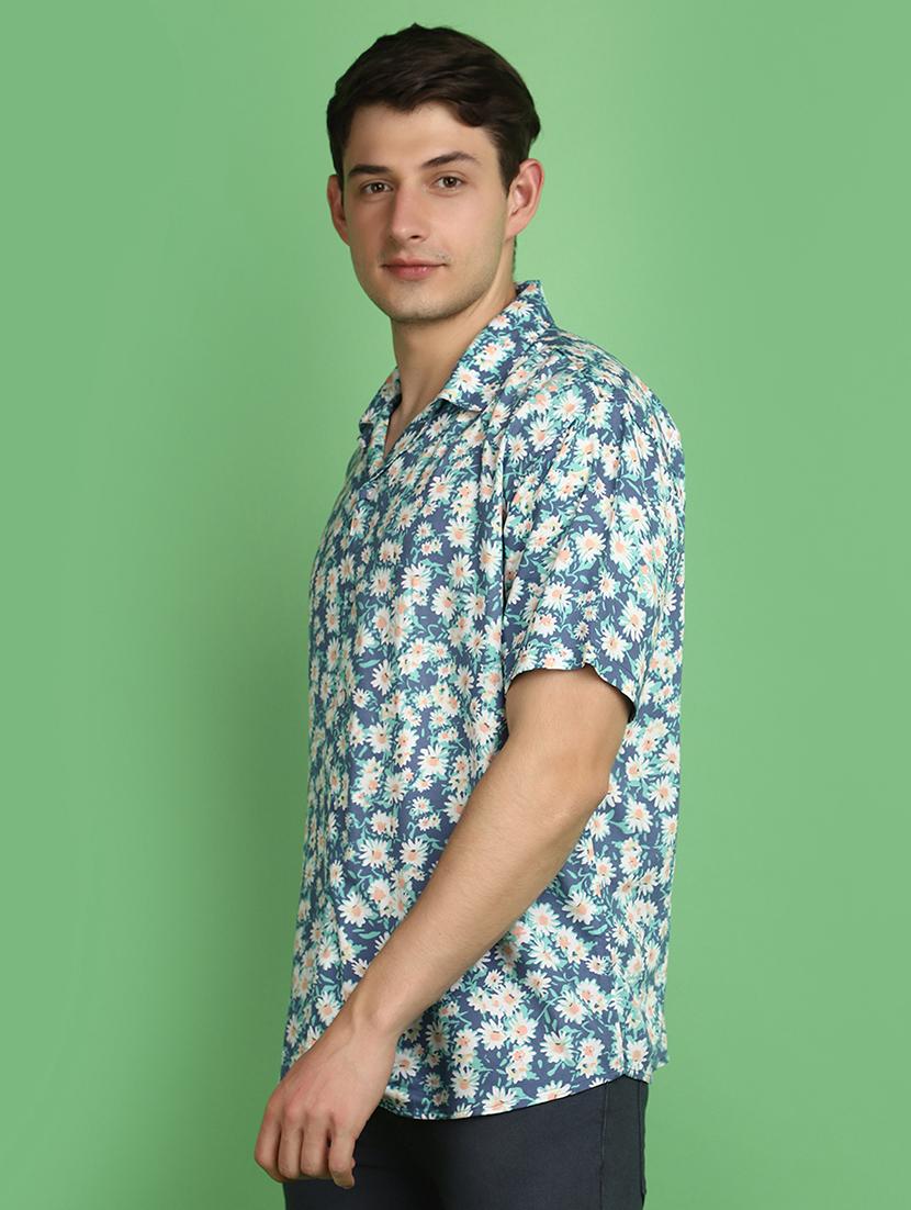 floral printed casual shirt - 21031844 - Standard Image - 2