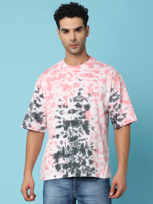 men tie & dye cotton t-shirt - 21031873 -  Standard Image - 0