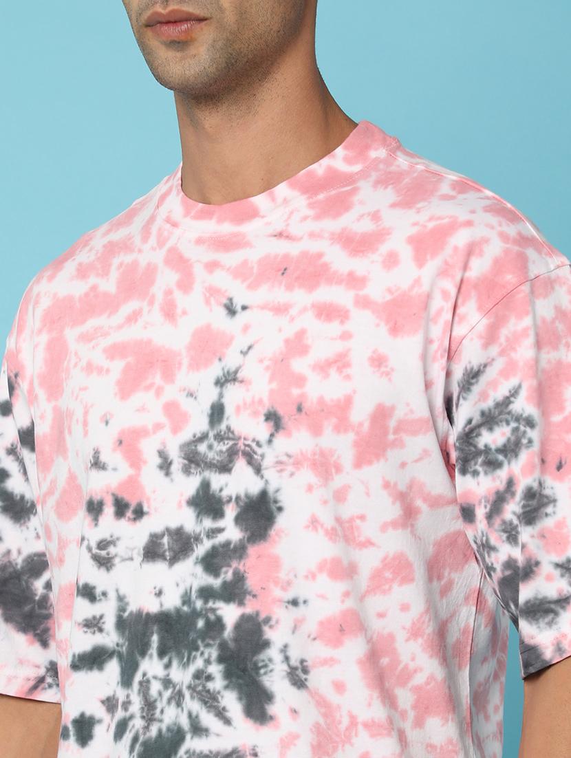 men tie & dye cotton t-shirt - 21031873 - Standard Image - 7