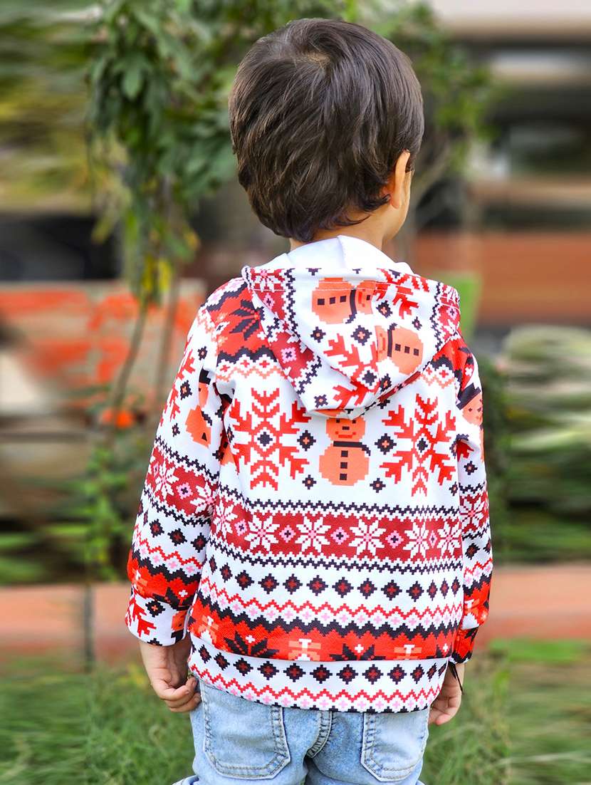 boys printed hooded t-shirt - 21033456 -  Standard Image - 2