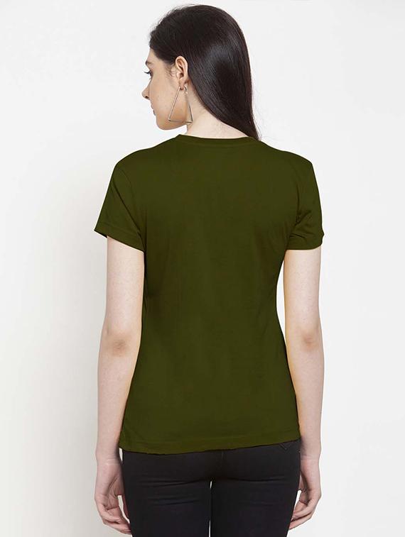 women pack of 2 solid round neck t-shirt - 21034412 - Standard Image - 2