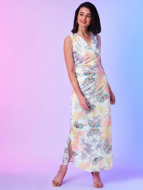 women floral print a-line dress - 21034542 -  Standard Image - 0