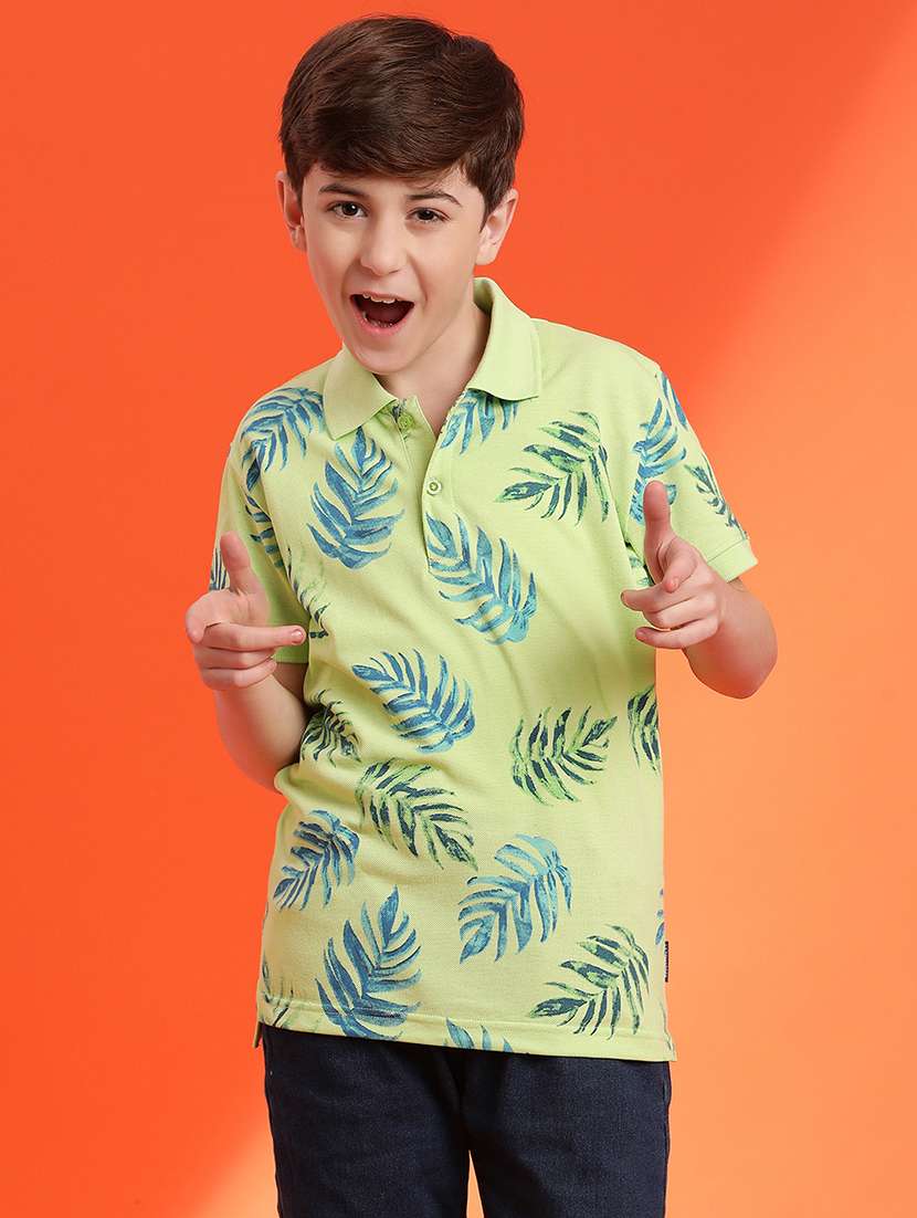 boys short sleeve polo t-shirt