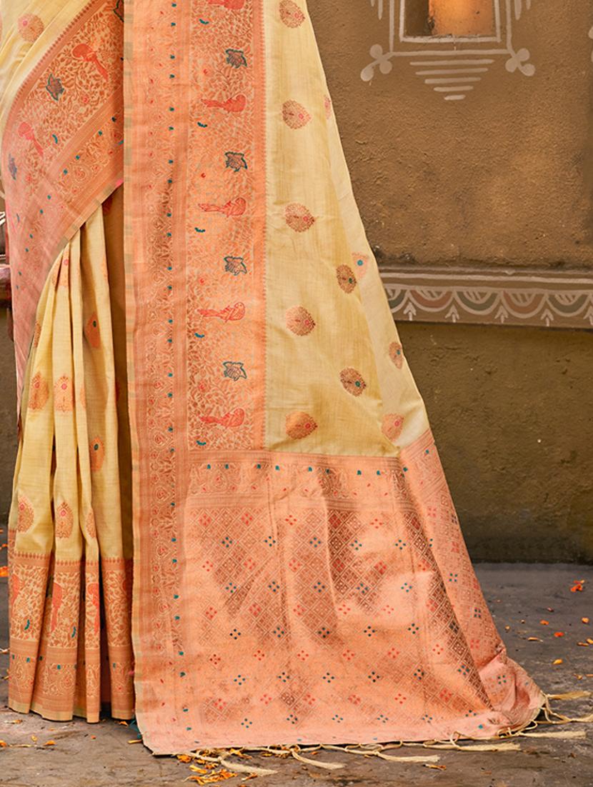 women self design banarasi saree with blouse - 21036431 - Standard Image - 2