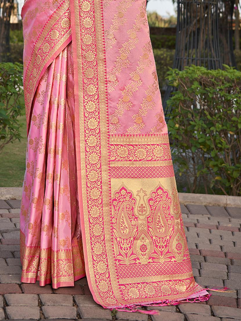 women self design banarasi saree with blouse - 21036469 - Standard Image - 2