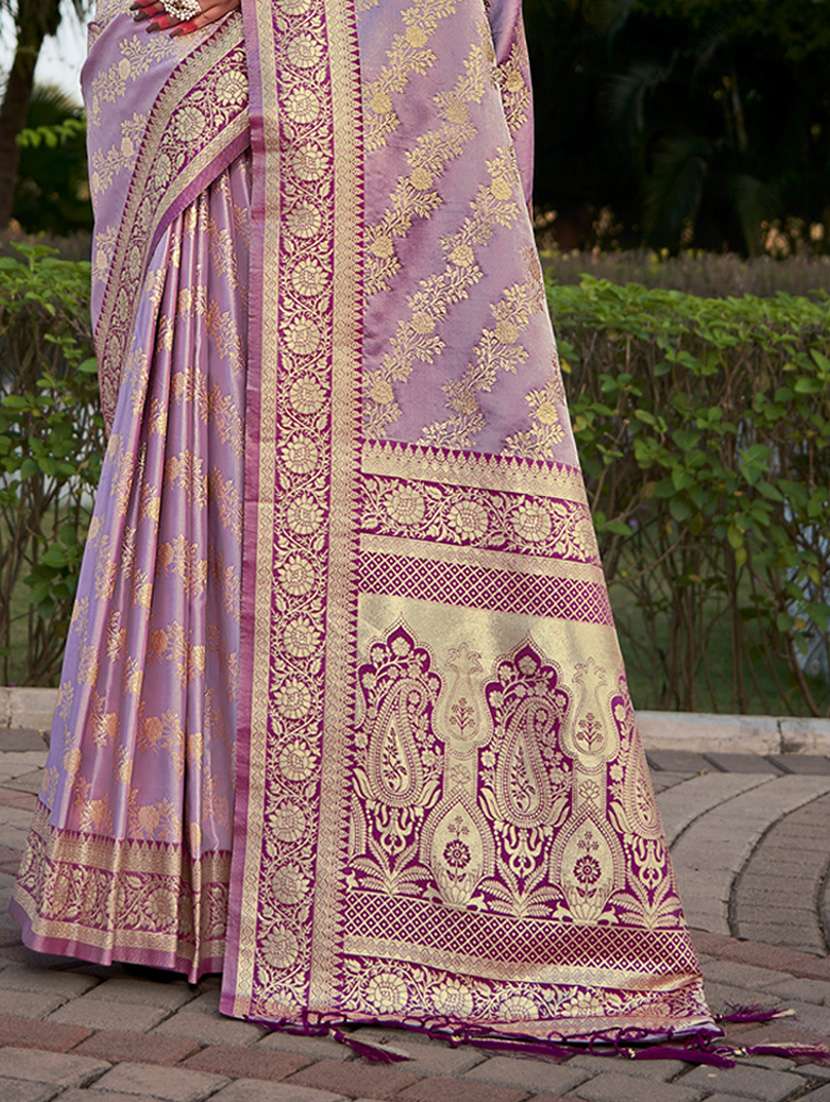 women self design banarasi saree with blouse - 21036470 -  Standard Image - 2