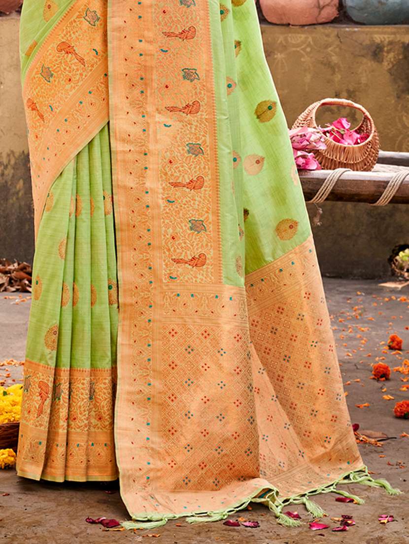 women self design banarasi saree with blouse - 21036633 -  Standard Image - 2