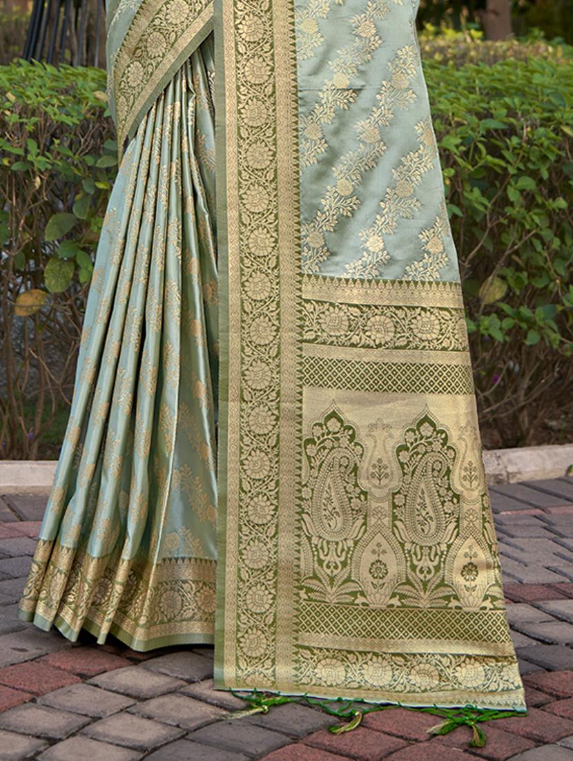 women self design banarasi saree with blouse - 21036639 - Standard Image - 2
