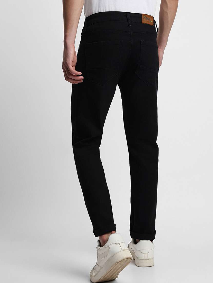 men mid rise plain jeans - 21043855 - Standard Image - 2