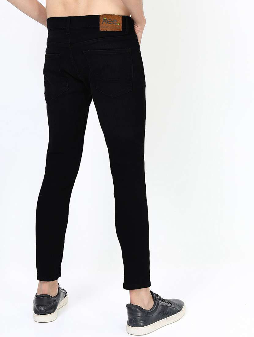 men mid rise plain jeans - 21043874 -  Standard Image - 2