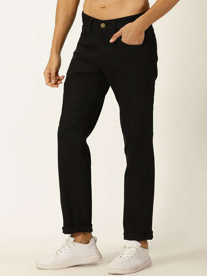 men mid rise plain jeans - 21043876 - Standard Image - 2