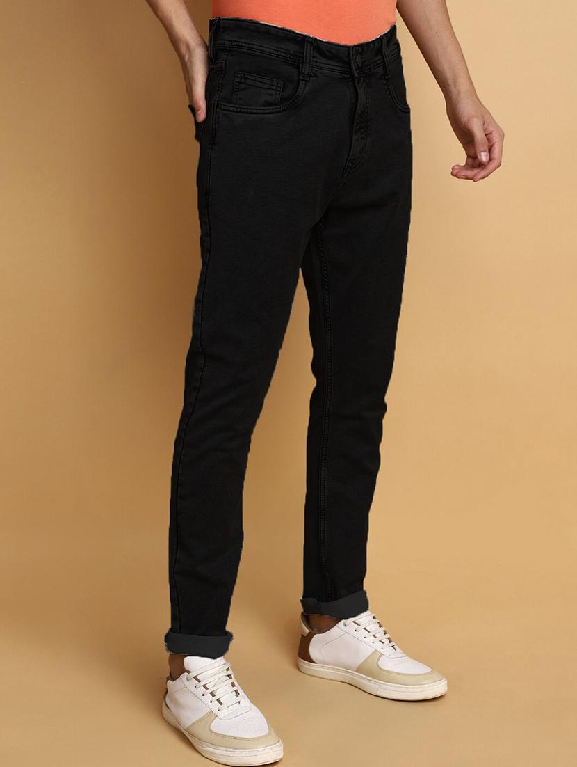 men mid rise plain jeans - 21043888 - Standard Image - 2