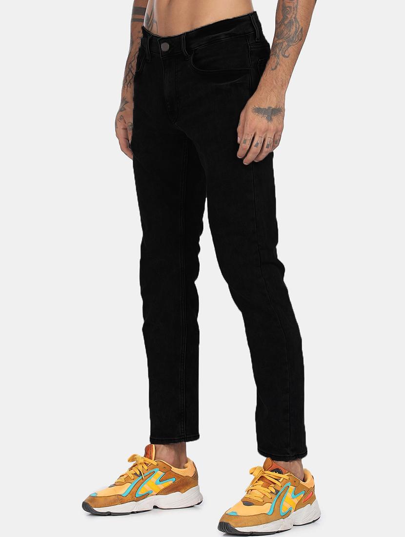 men mid rise plain jeans - 21043899 - Standard Image - 2