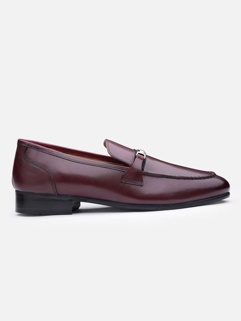 burgundy slip pn loafer - 21047972 -  Standard Image - 2