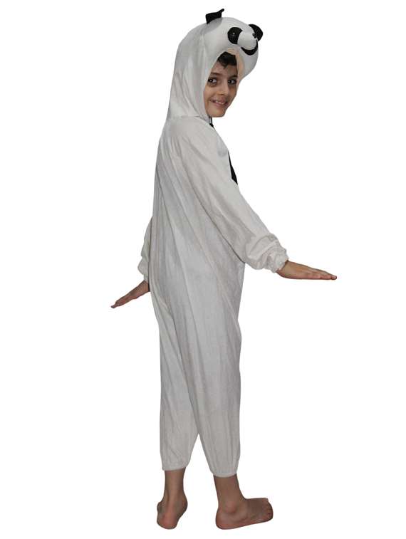 white wool blend panda costume - 21048914 -  Standard Image - 2