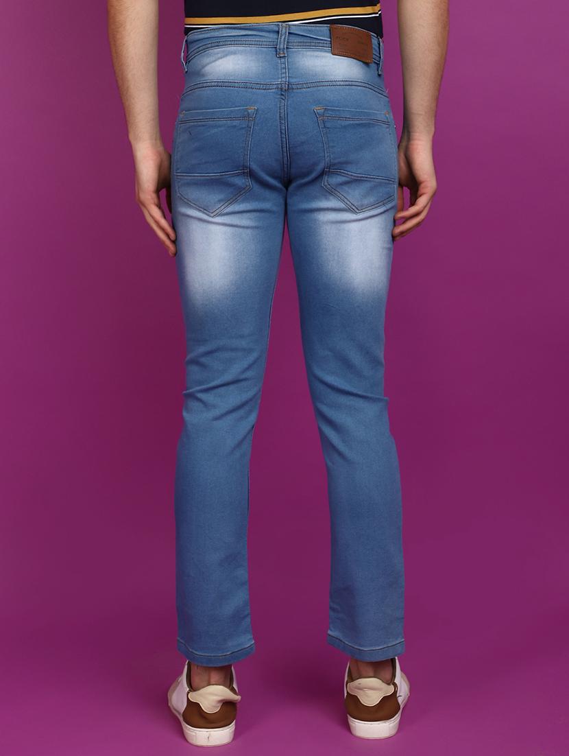 men mid rise washed denim jeans - 21049813 - Standard Image - 2
