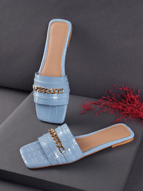 women slip on flats sandal - 21049972 - Standard Image - 0