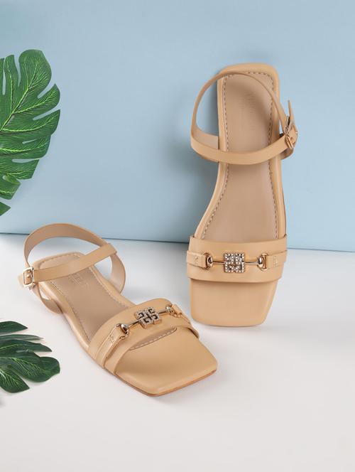 women back strap flat sandal - 21049981 - Standard Image - 0