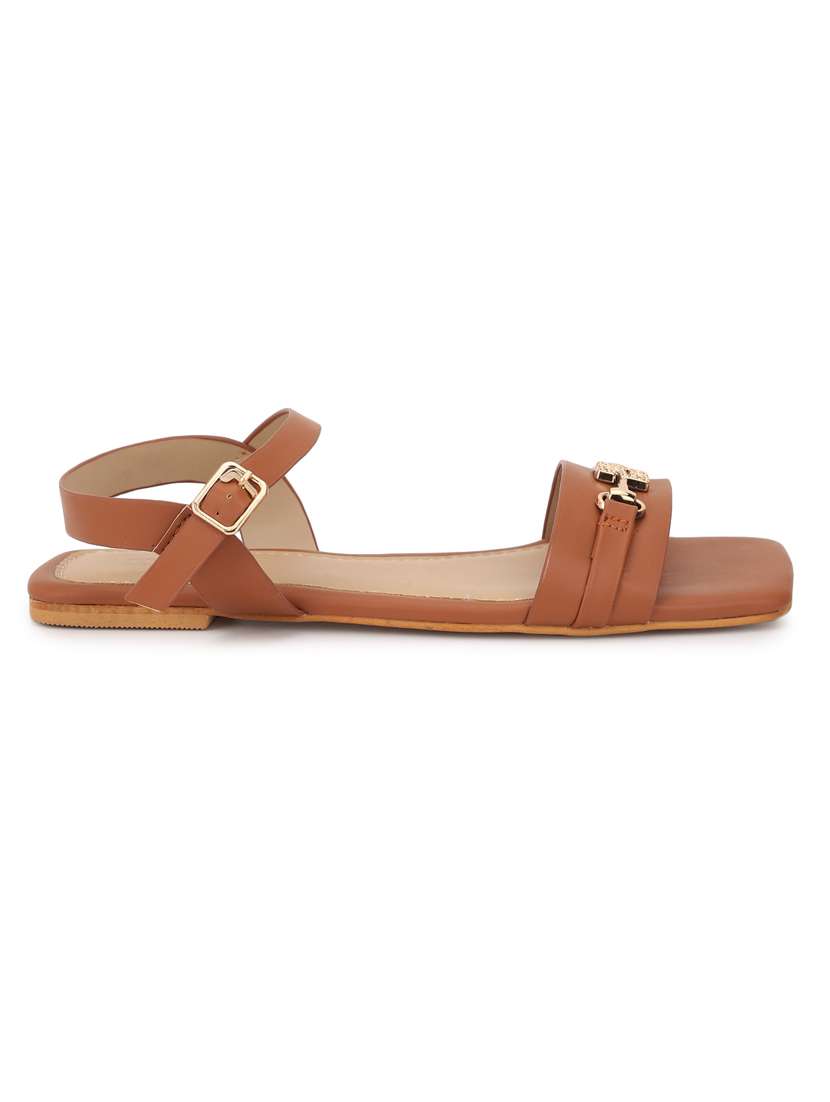 women back strap flat sandal - 21049982 - Standard Image - 2