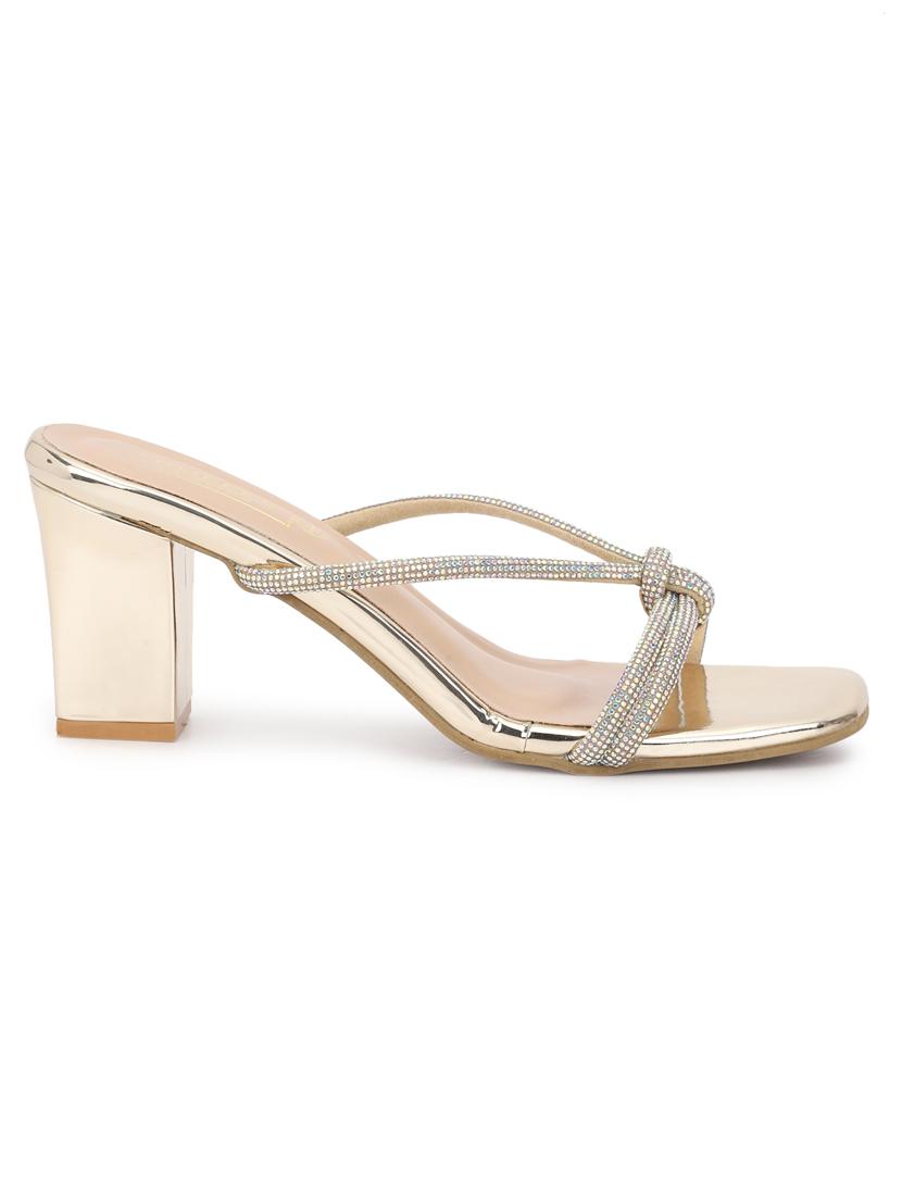 women slip on block heel sandal - 21049991 - Standard Image - 2