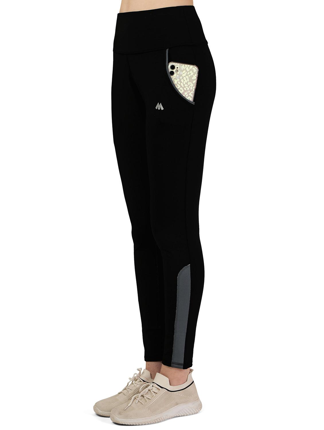 solid high rise slim fit yoga jeggings - 21051832 - Standard Image - 2