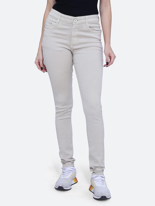 women mid rise plain jean - 21051924 -  Standard Image - 0