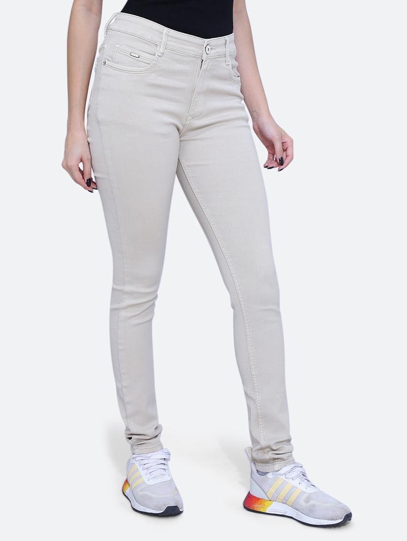 women mid rise plain jean - 21051924 - Standard Image - 2