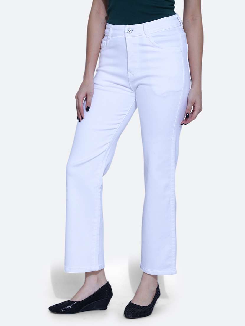 women high rise plain jean - 21052148 - Standard Image - 2