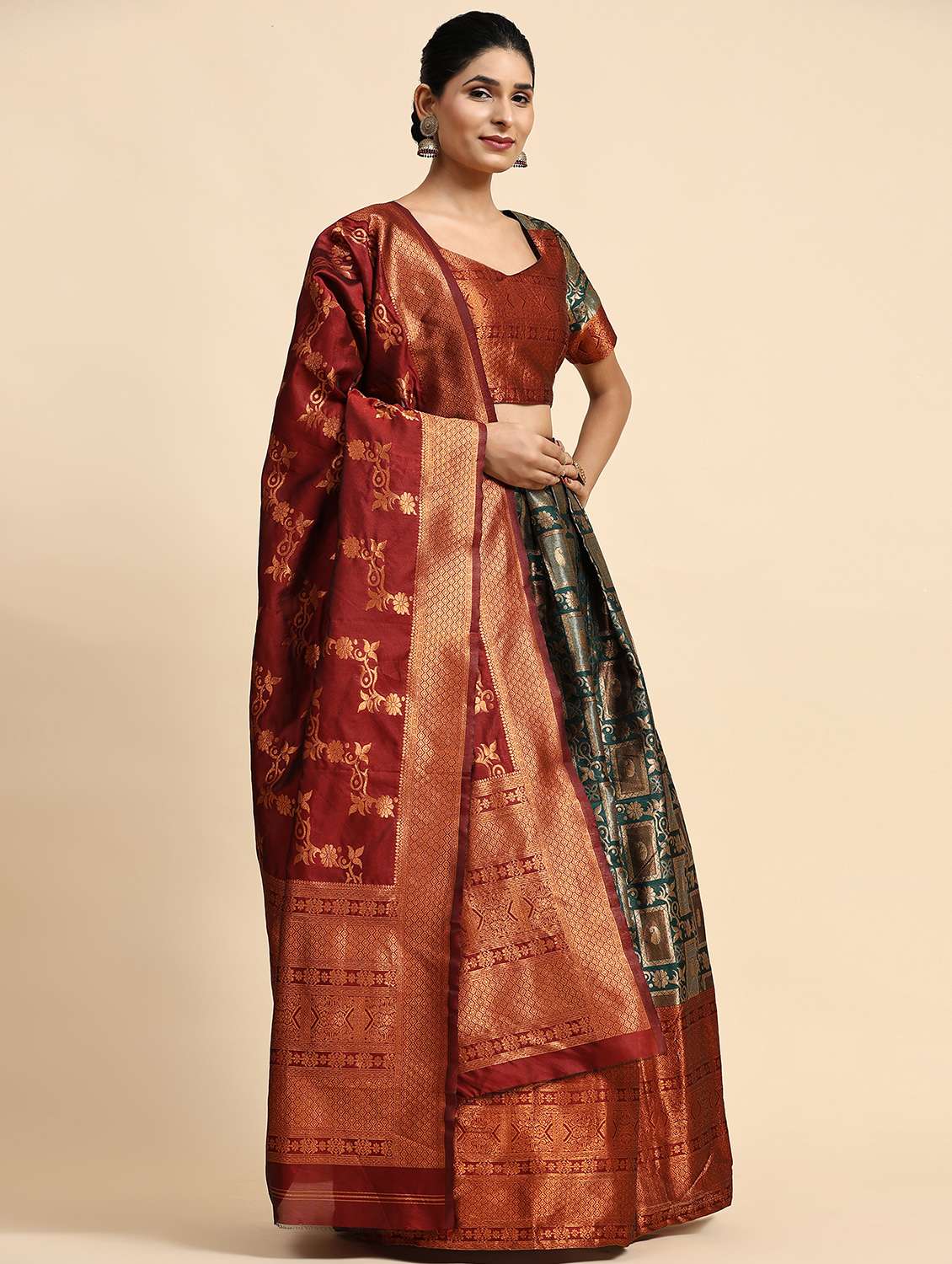 women self design unstitched lehenga - 21054693 - Standard Image - 2