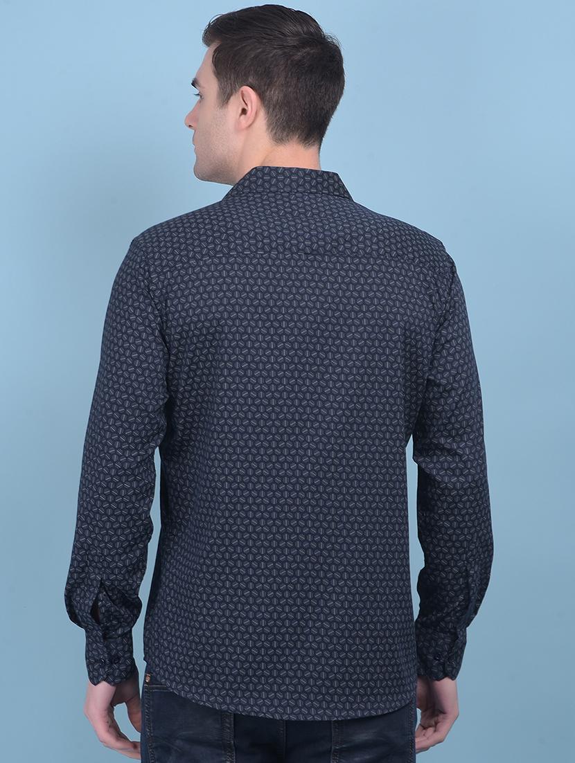 men printed cotton casual shirt - 21054765 - Standard Image - 2