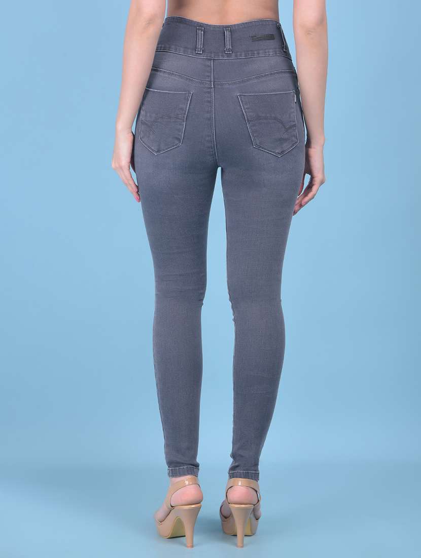 hight rise plain jeans - 21054890 -  Standard Image - 2