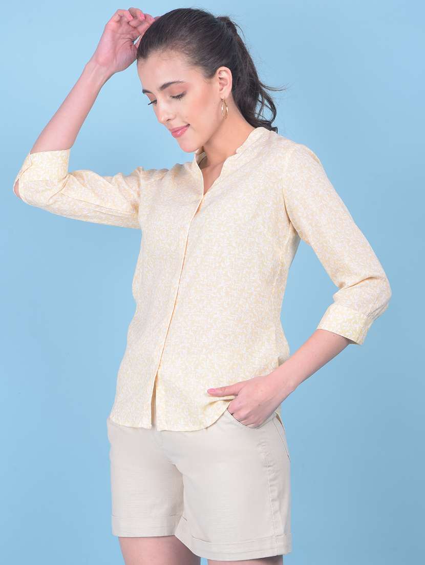 women floral printed casual shirt