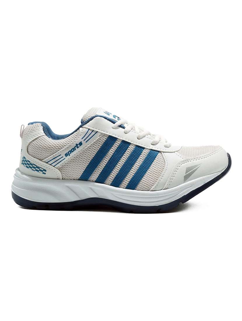 men white lace up sport shoe - 21055983 -  Standard Image - 2