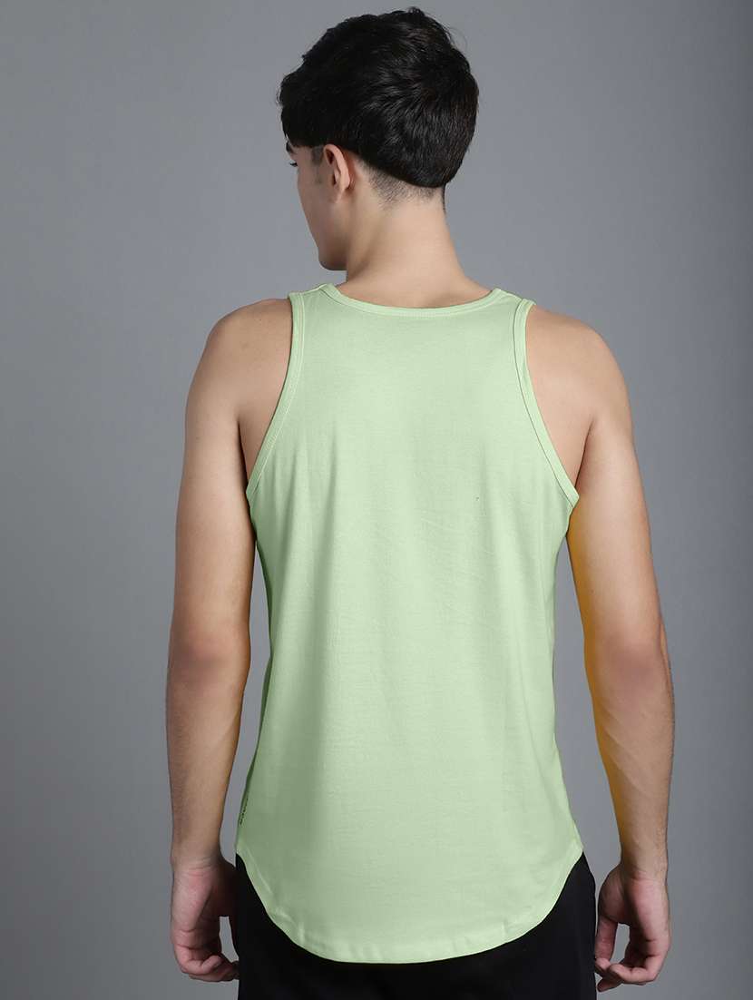 men scoop neck solid vest - 21056058 -  Standard Image - 2
