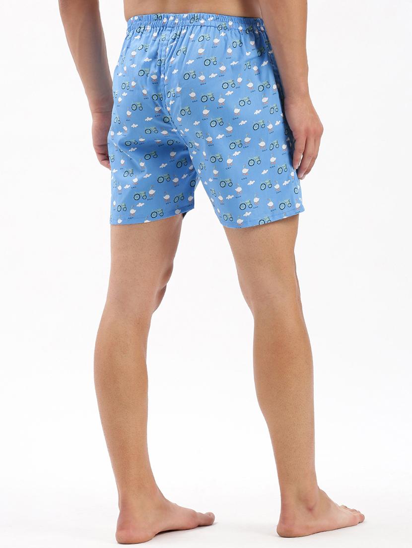men mid rise printed boxer - 21056139 - Standard Image - 2
