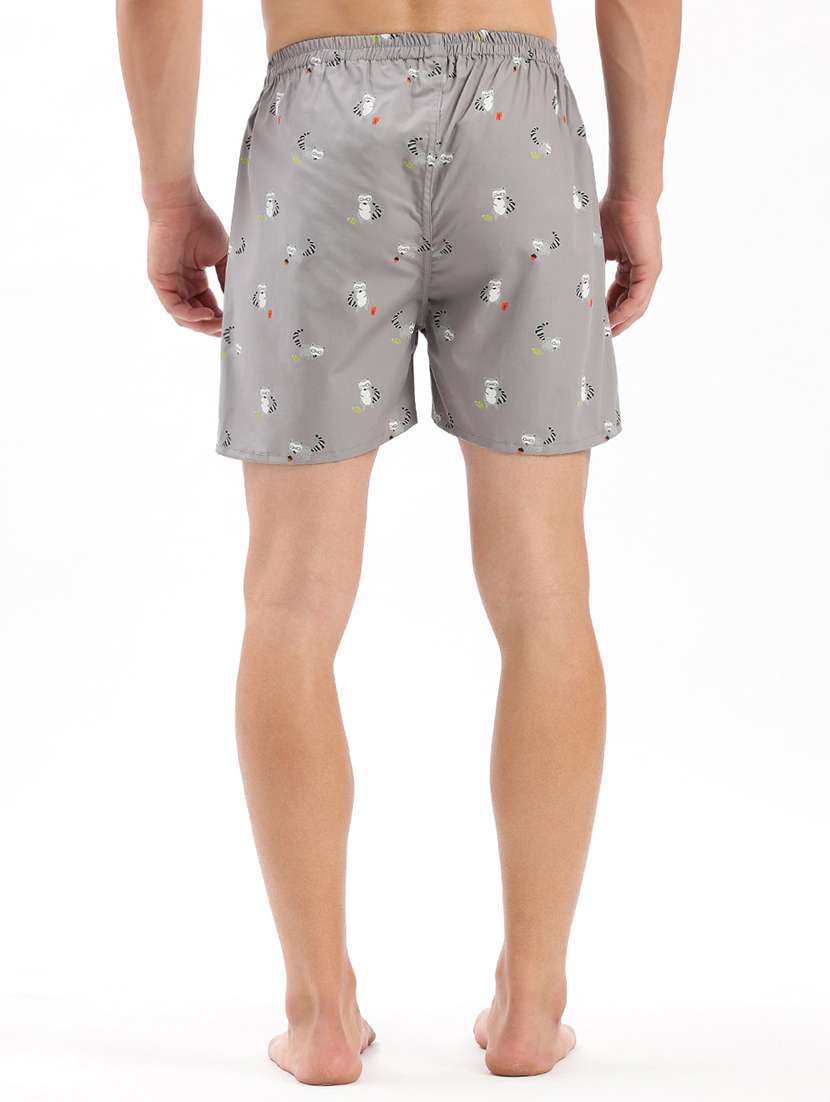 men mid rise printed boxer - 21056142 -  Standard Image - 2