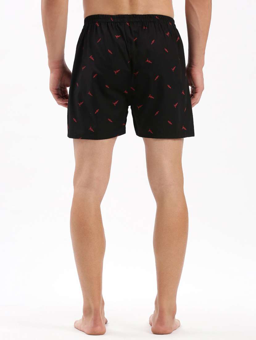 men mid rise printed boxer - 21056147 -  Standard Image - 2