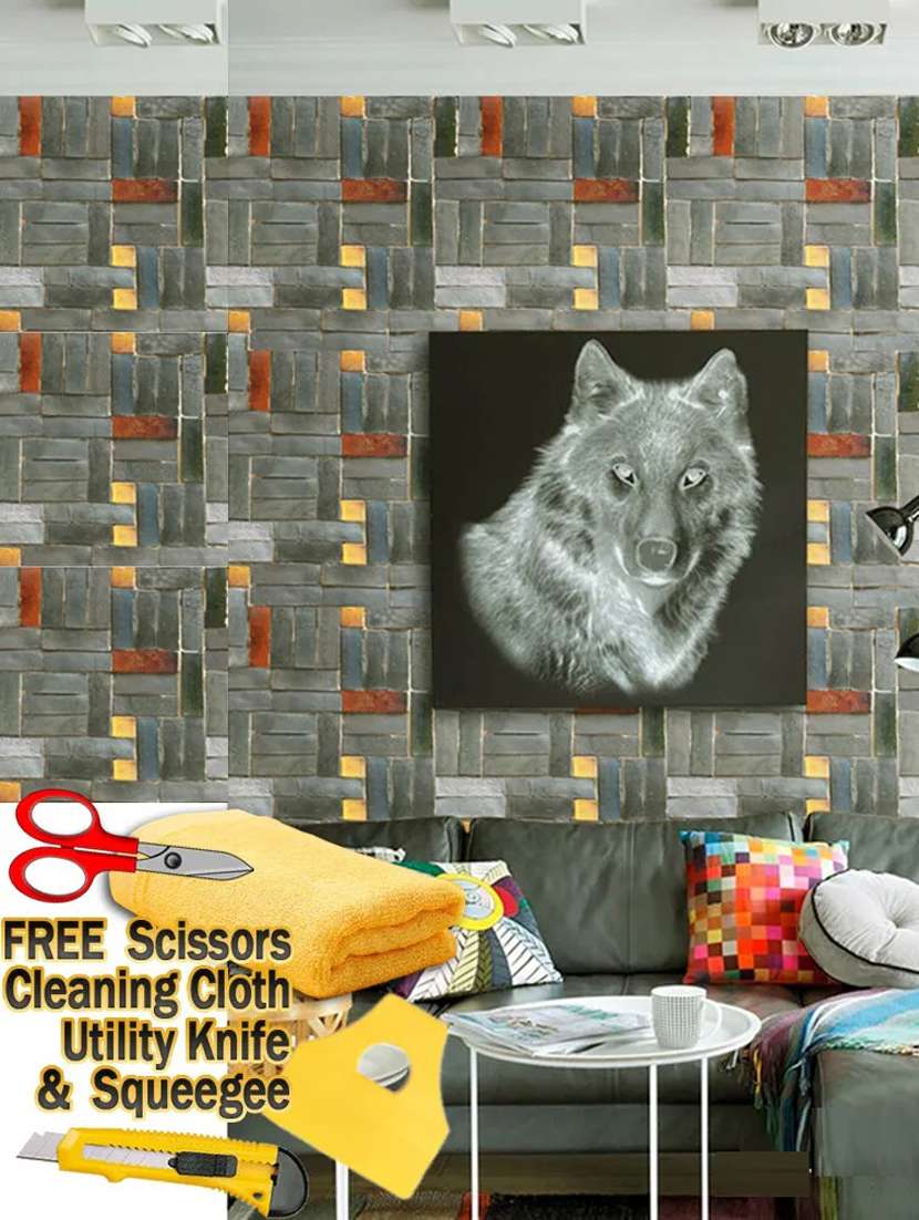 winner (45x500 cm) multicolor wallpaper self adhesive-diy-vinyl sticker-water proof.roll length 5 meters.