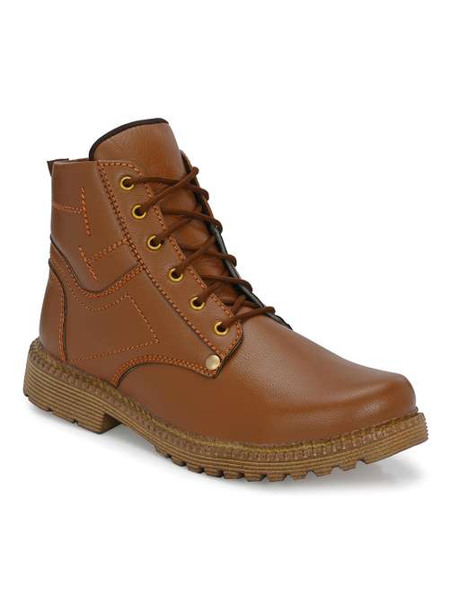 tan high ankle boots - 21057162 -  Standard Image - 0