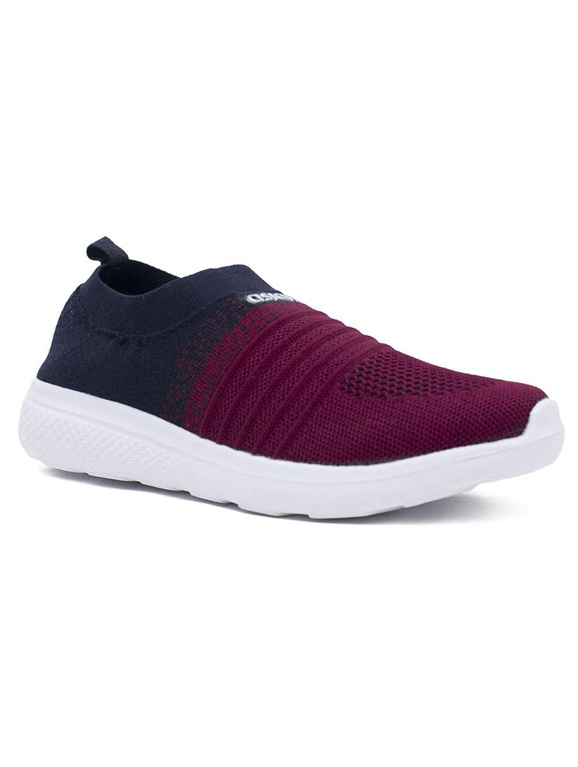 women's slip on running sports shoe