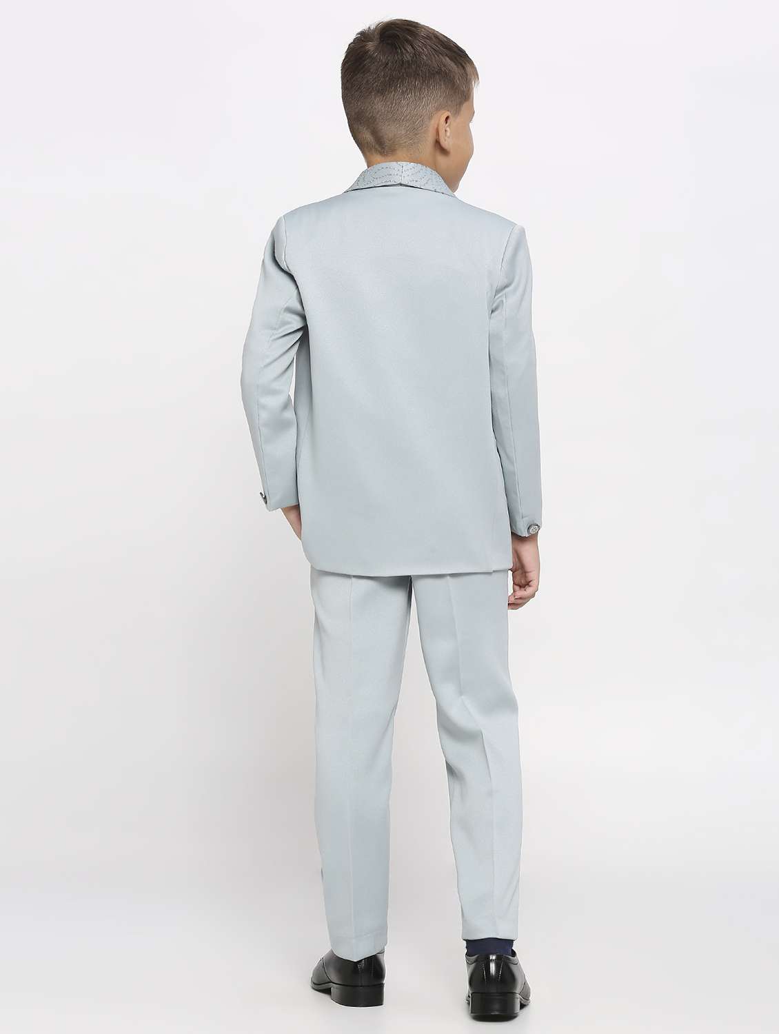 boys solid with work 5 piece suit set - 21057648 -  Standard Image - 2